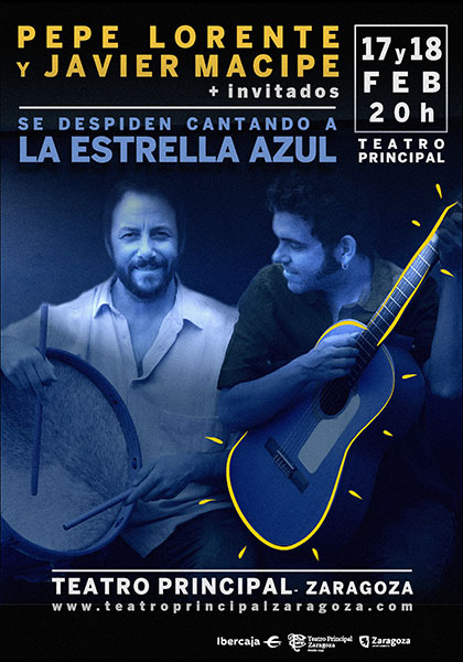 Imagen PEPE LORENTE Y JAVIER MACIPE CANTAN A LA ESTRELLA AZUL